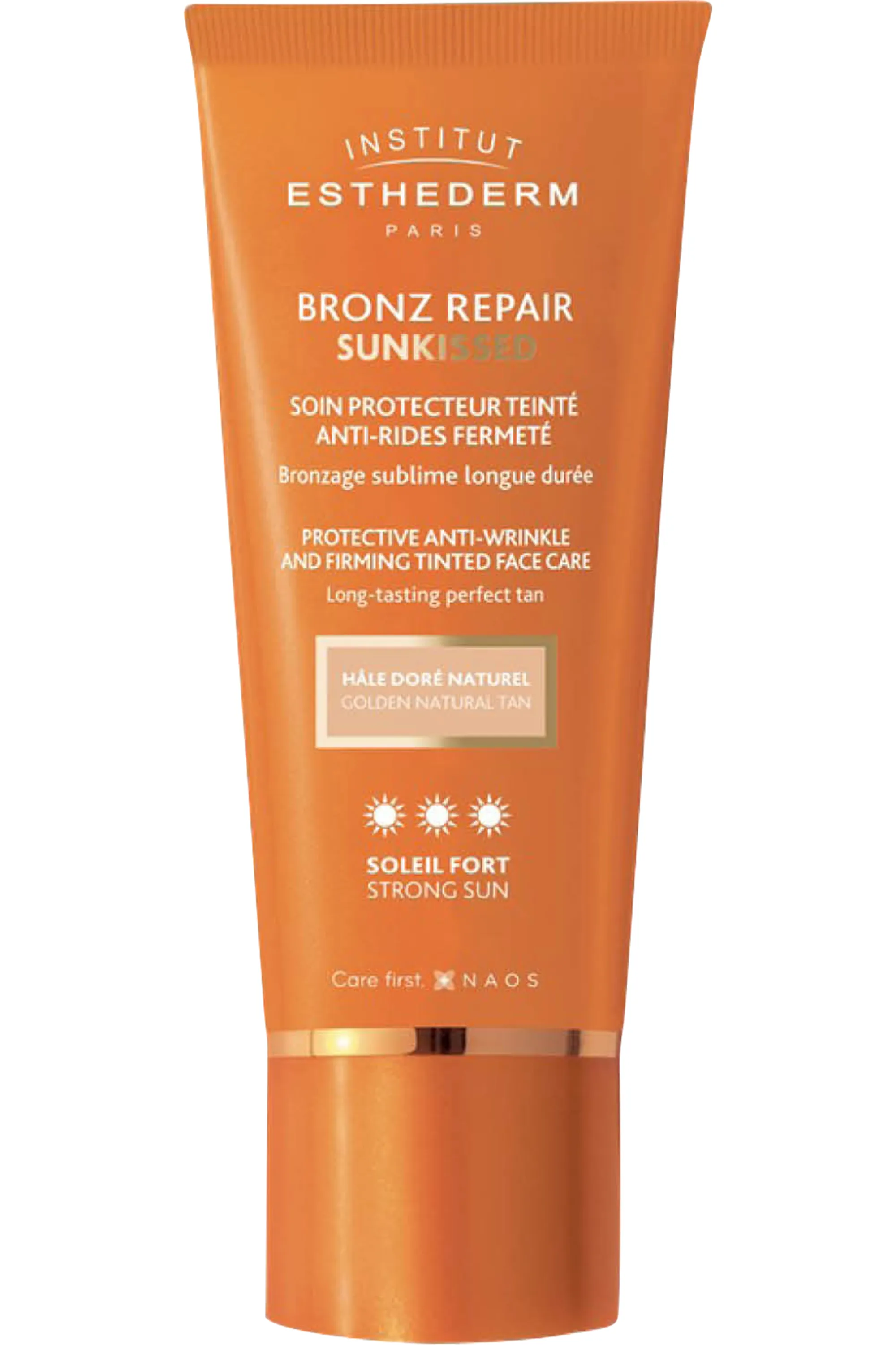 Institut Esthederm Crème solaire visage Bronz Repair Sunkissed Soleil Fort-50 ml
