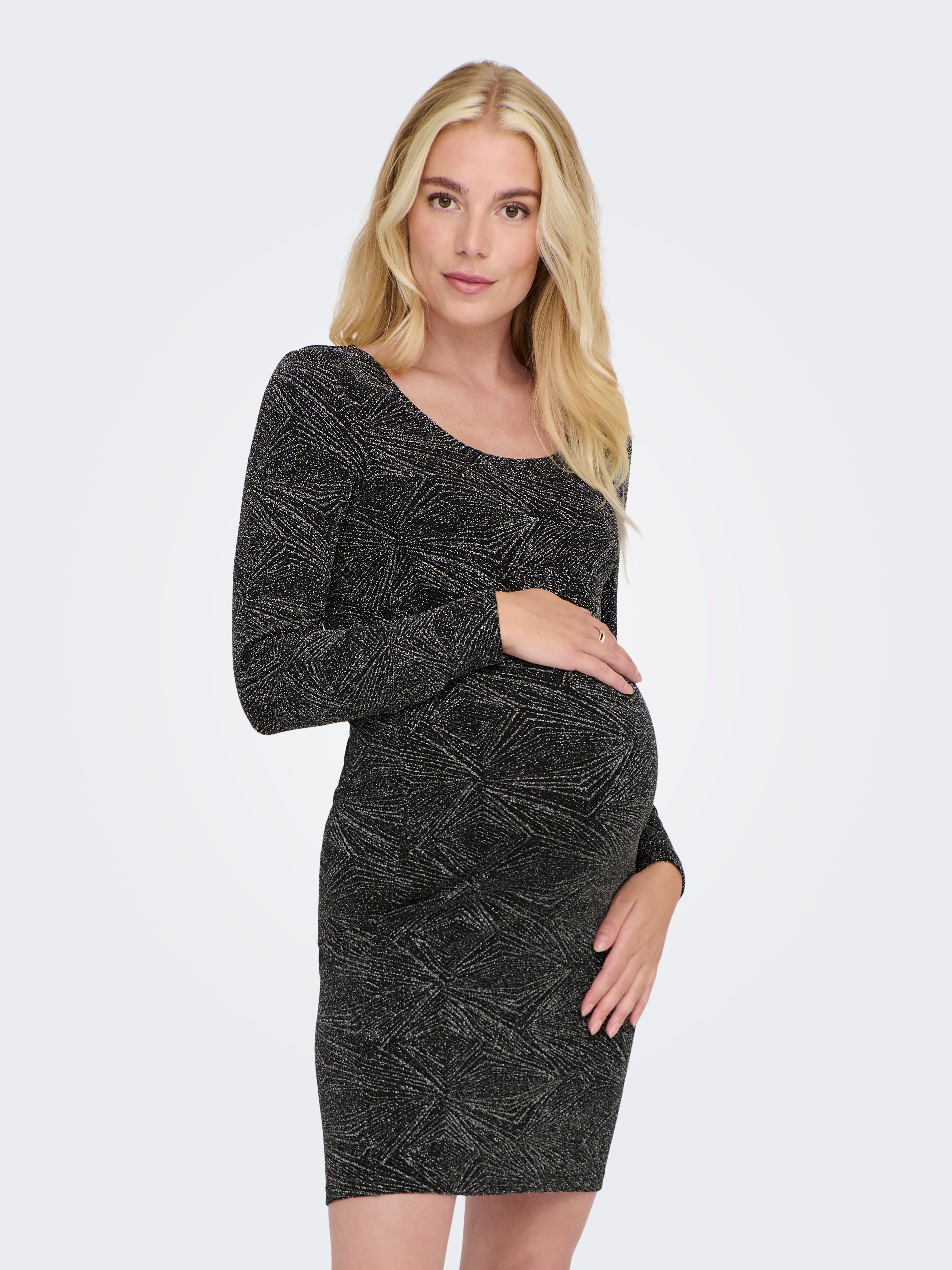 OLMSHINY Kleid Black