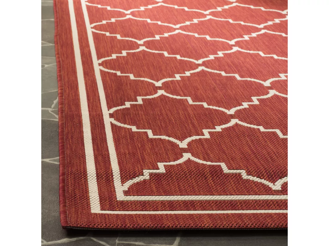 Tapis Red & Beige 160 X 231 cm - Oriah