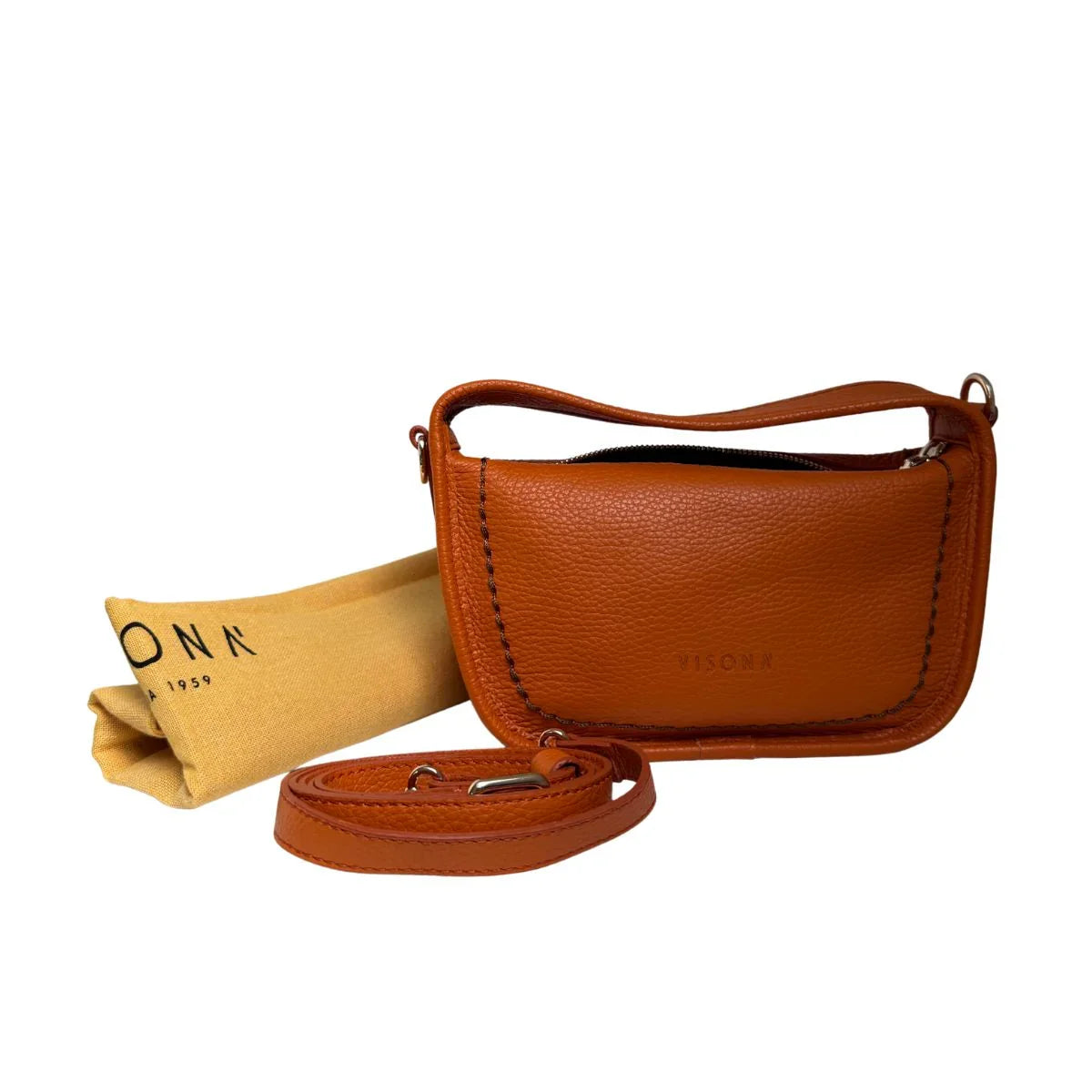 Plinio Visona | 23140 | Leren Handtas