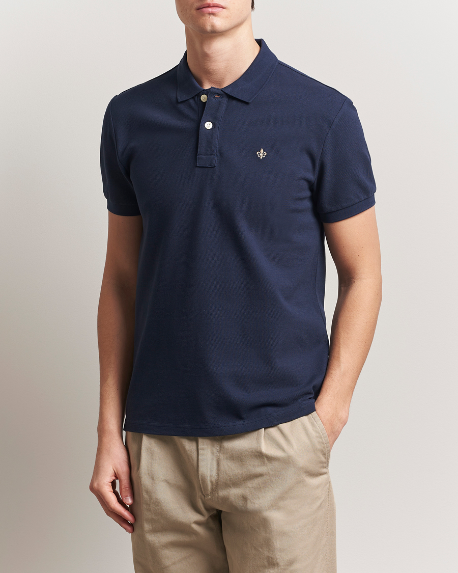 Morris New Piqué Navy