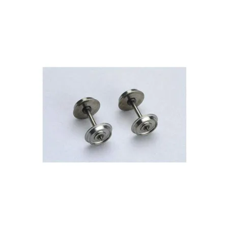 PIKO 56051 Gleichstromradsatz (2 Stck.) 2x Isolierbuchse 11,3mm