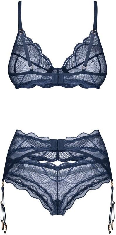 Obsessive Transparante Set - Nightly Blauw
