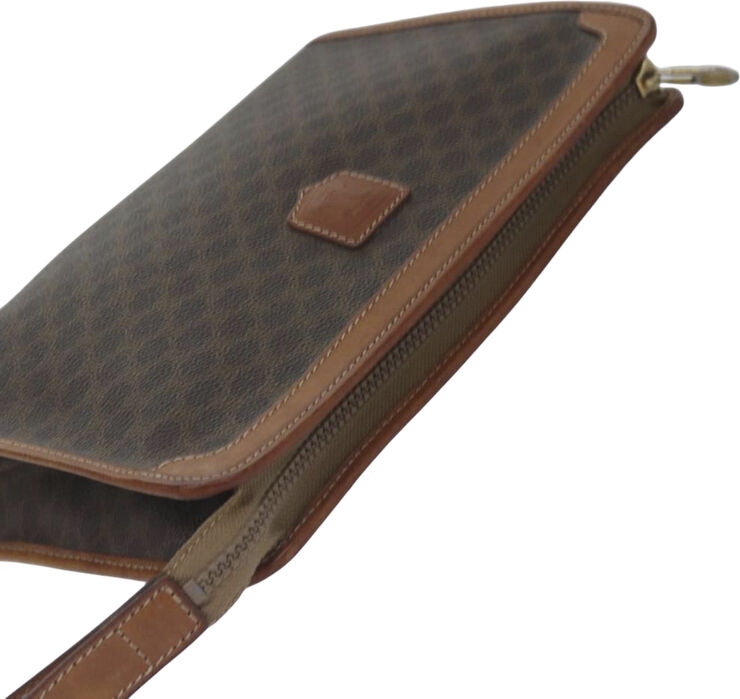 Celine Vintage Celine Clutch Brown