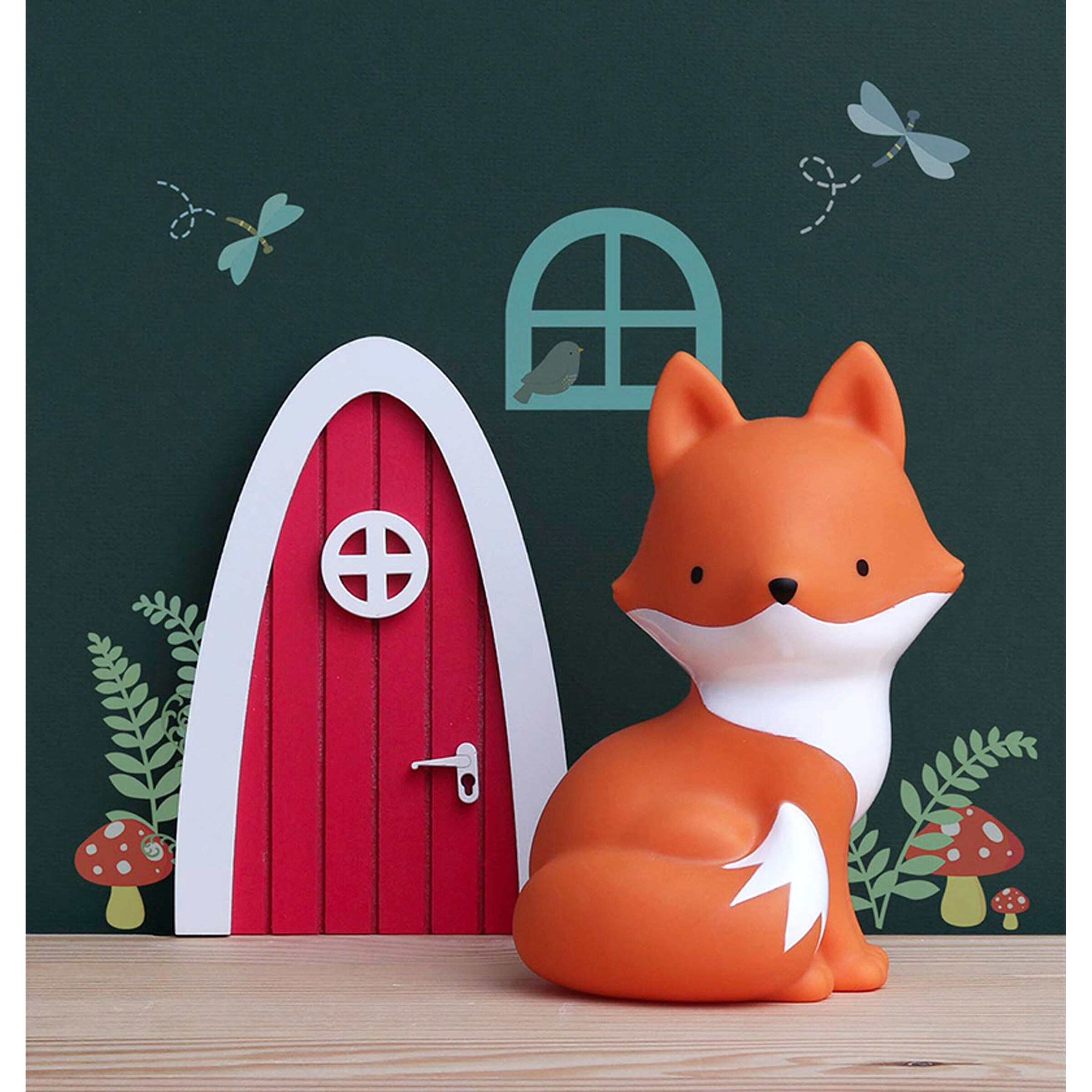 A Little Lovely Company Nachtlicht Little Light orange / Fuchs
