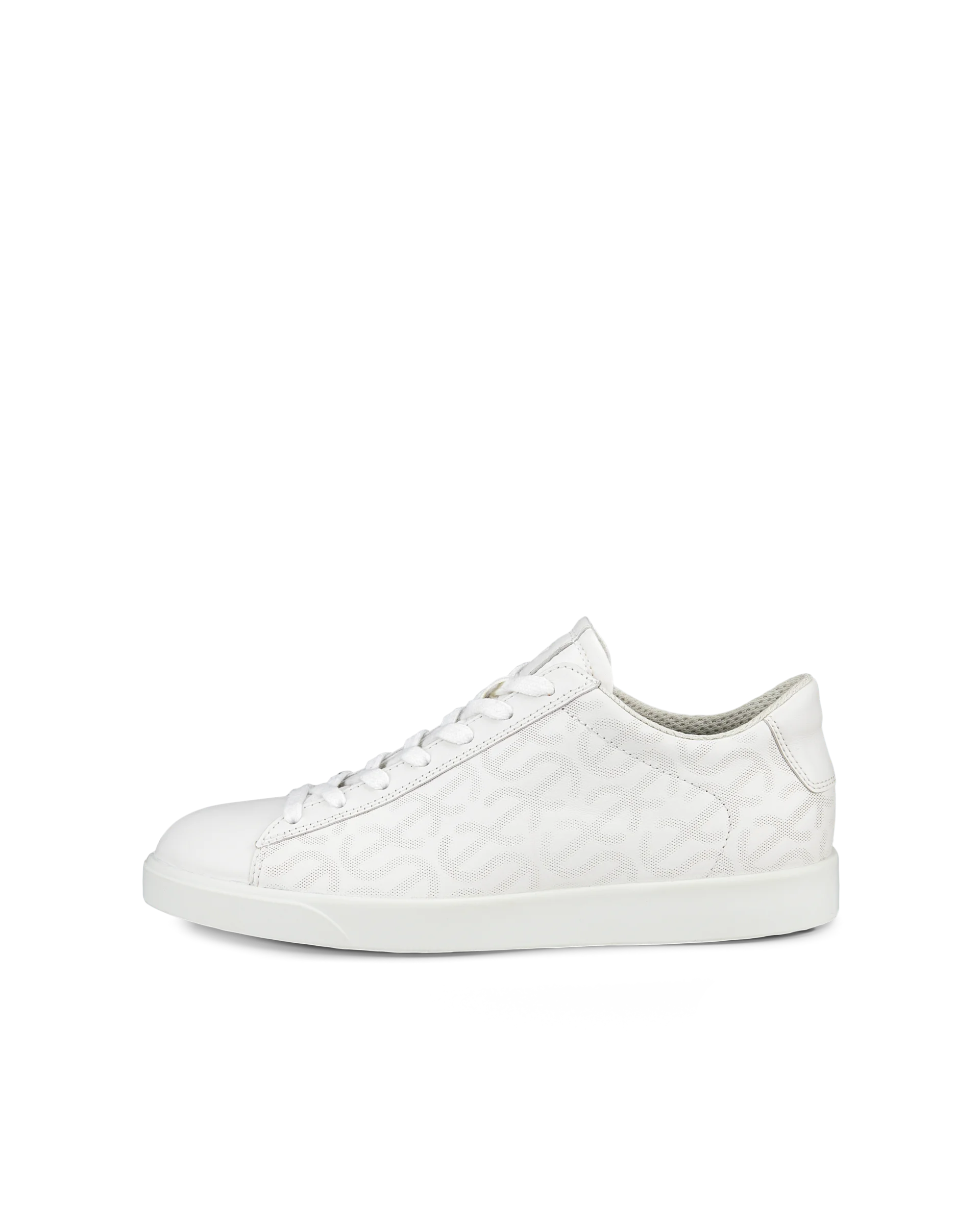 ECCO STREET LITE W Damen Ledersneaker Weiß