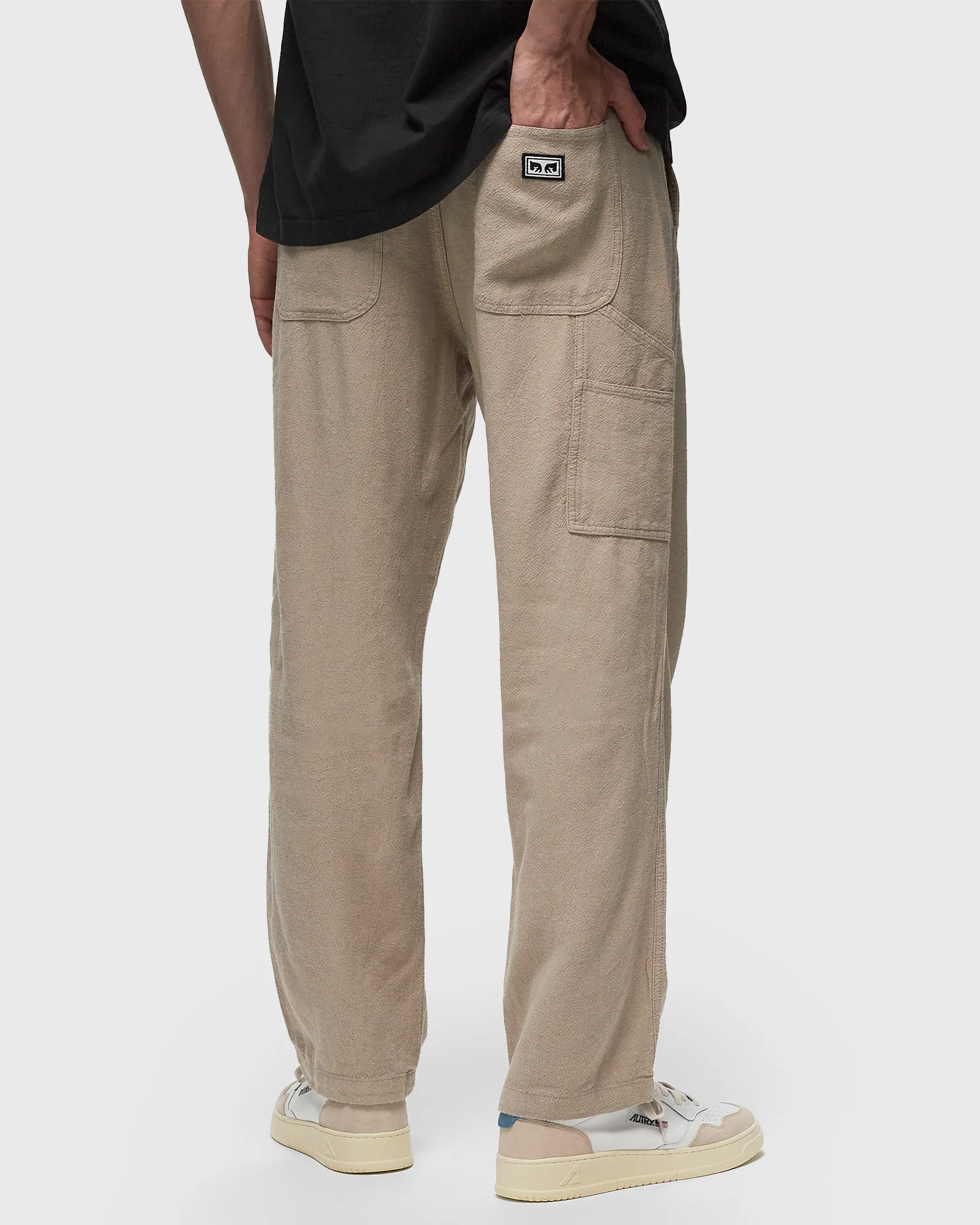 Obey Hardwork linen carpenter pant