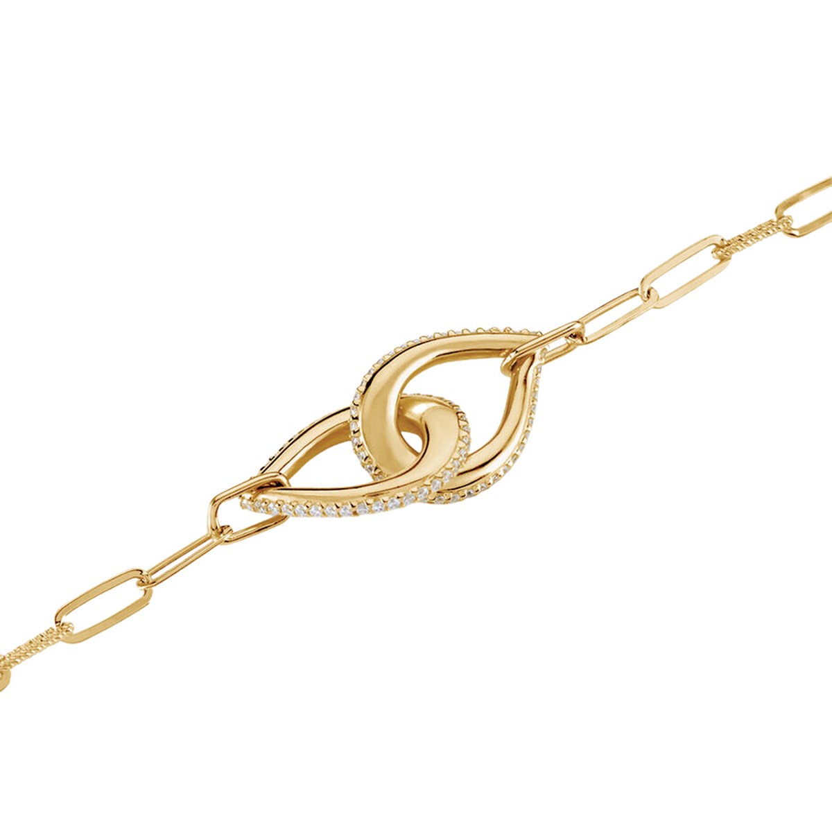 Bracelet Agatha Gemini doré