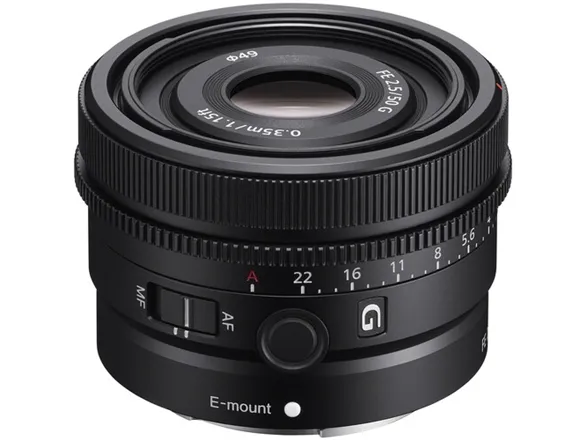 Sony SEL50F25G - Objektiv - 50 mm - f/2.5 G - Sony E-mount - for Cinema Line; a VLOGCAM; a1; a1 II; a6700; a7 IV; a7C; a7C II; a7CR; a7R V; a7s III; a9 III
