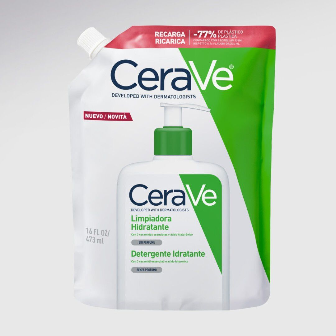CERAVE  CeraVe Recarga Creme de Limpeza Hidratante - 473ml
