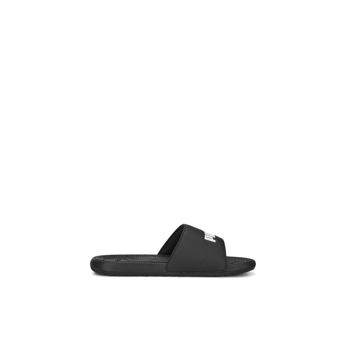 PUMA-Coolcatjr-jb-Sandales athlétiques à glissière - Talon plat - Noir/Blanc