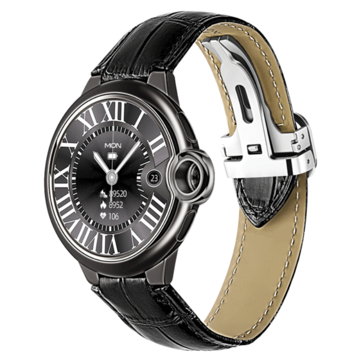 Relógio inteligente Klack Aw28 com tela sensível ao toque de 1,32