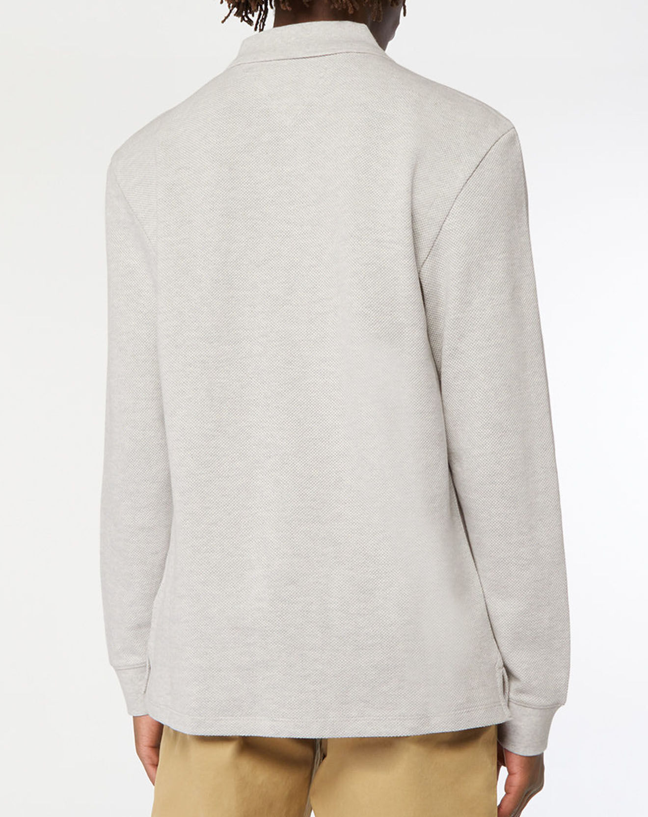 Tommy Jeans Polo Structured gris clair