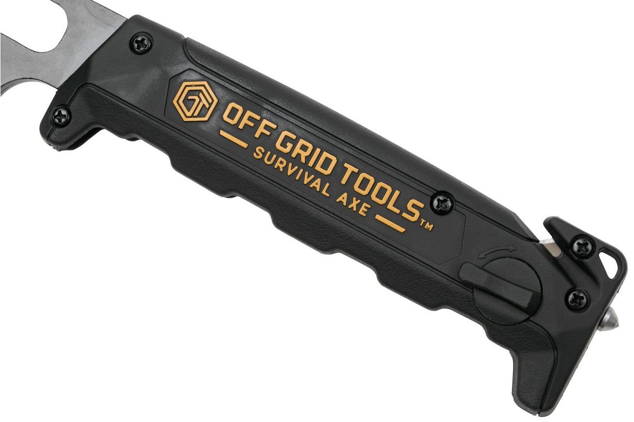 Off Grid Tools Survival Axe, zwart, handbijl