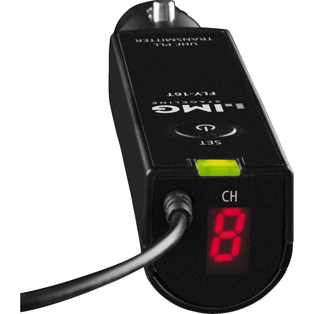 IMG Stageline FLY-16SET 16-kanaals PA audio zender en ontvanger