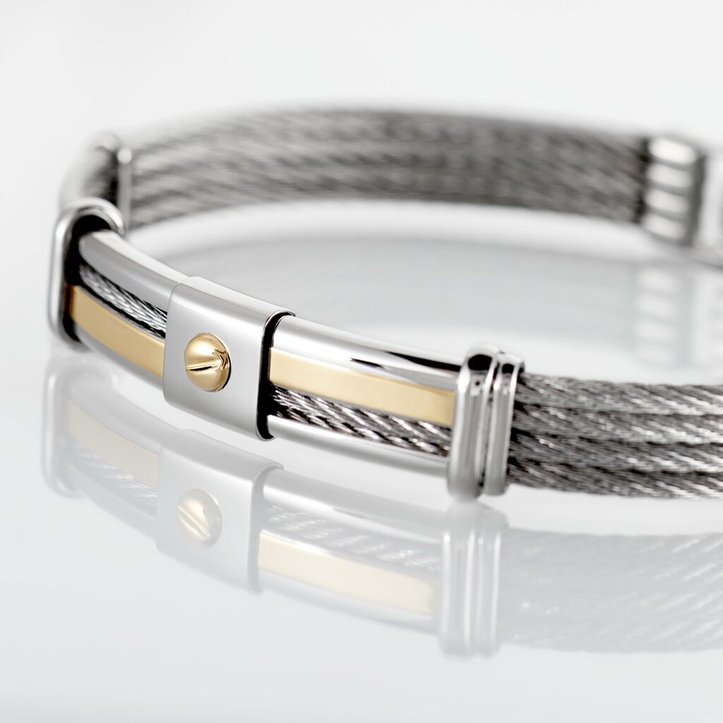 Bracelet Davilia Or Acier Bicolore