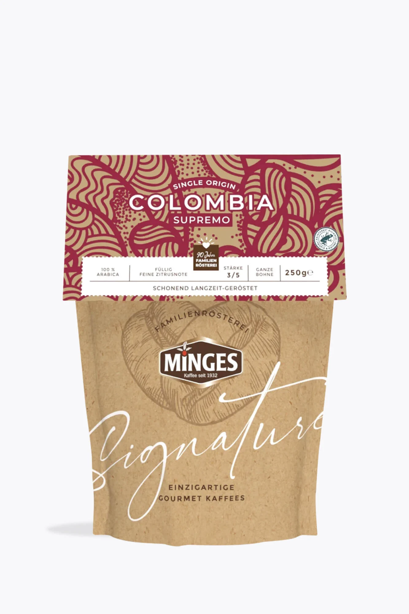 Minges Origins Colombia Supremo 250g