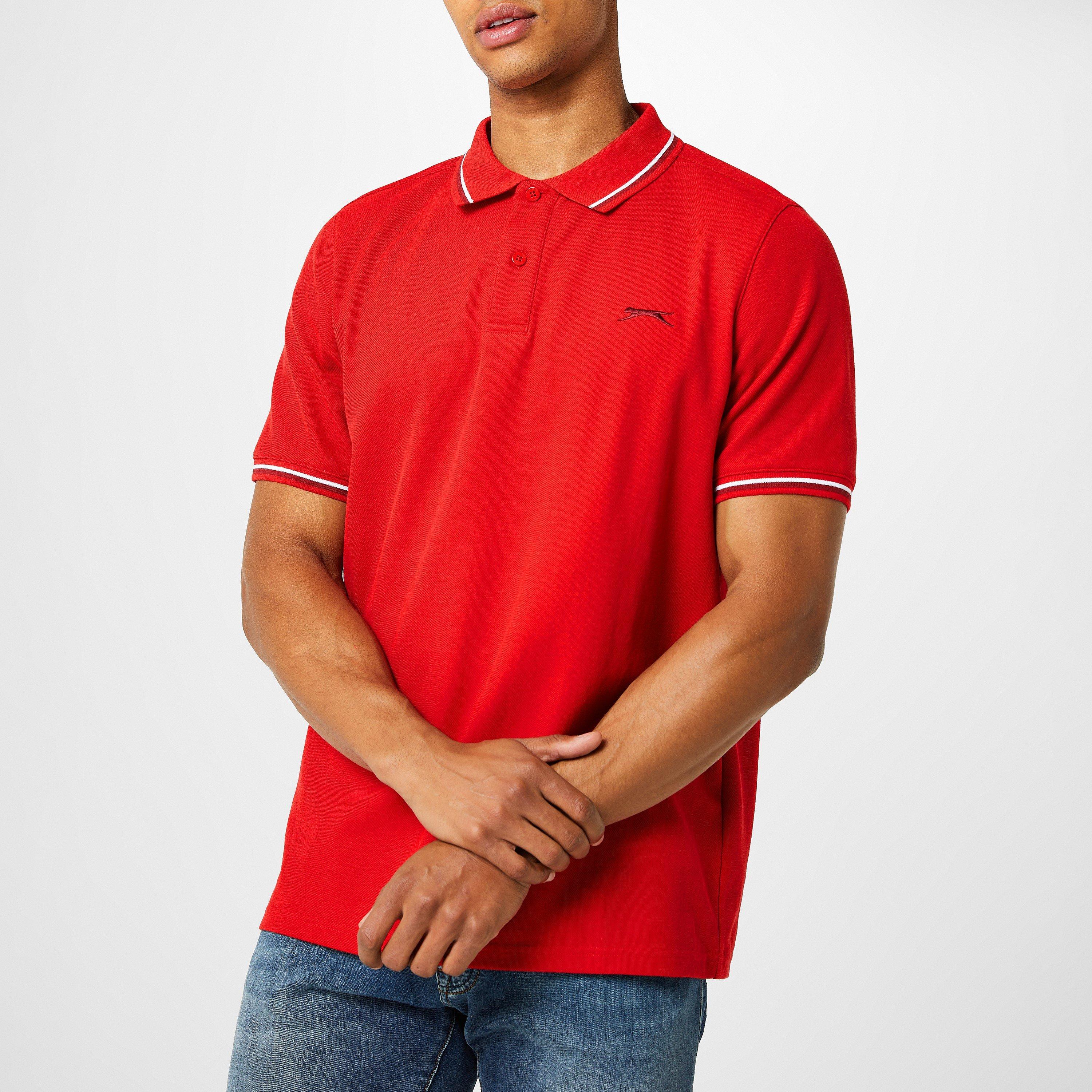 Slazenger Tipped Polo Shirt Mens