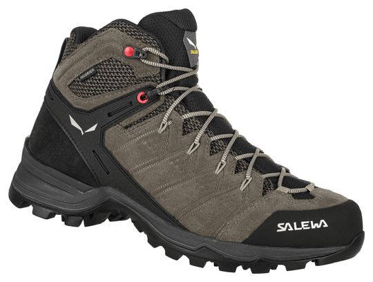 Chaussures de Randonnée Femme Salewa Alp Mate Mid Marron