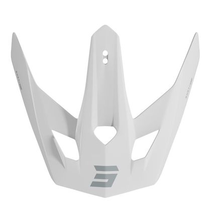 Visière Shot JUMP SOLID WHITE GLOSSY - Blanc