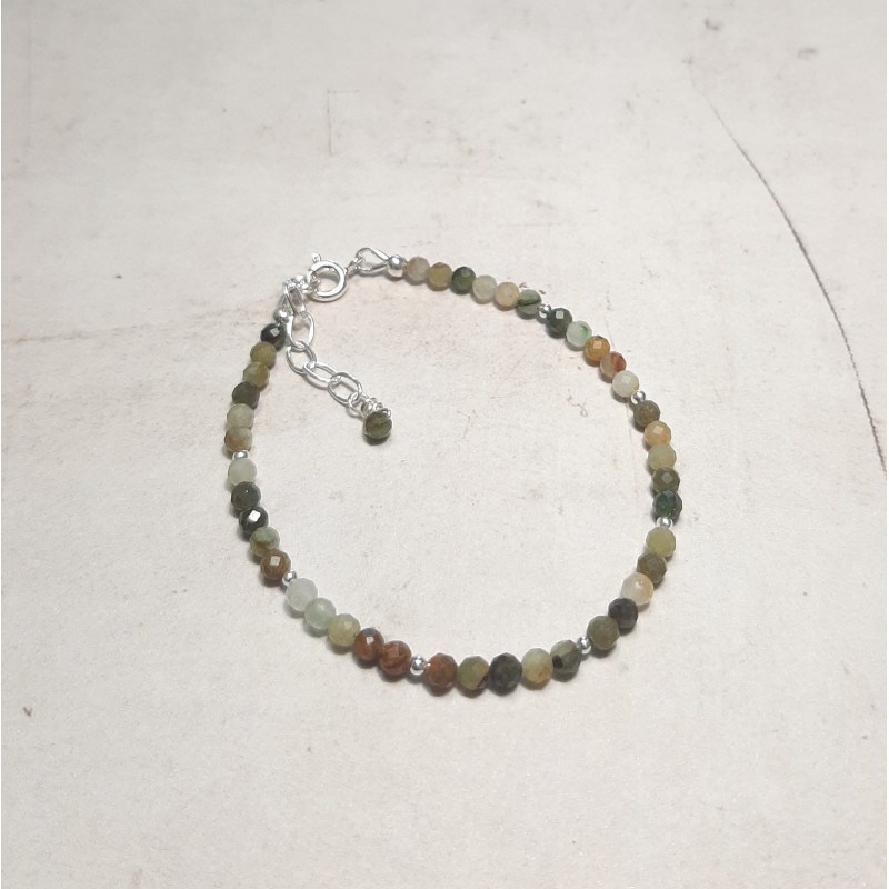 Bracelet Jade Argent 925