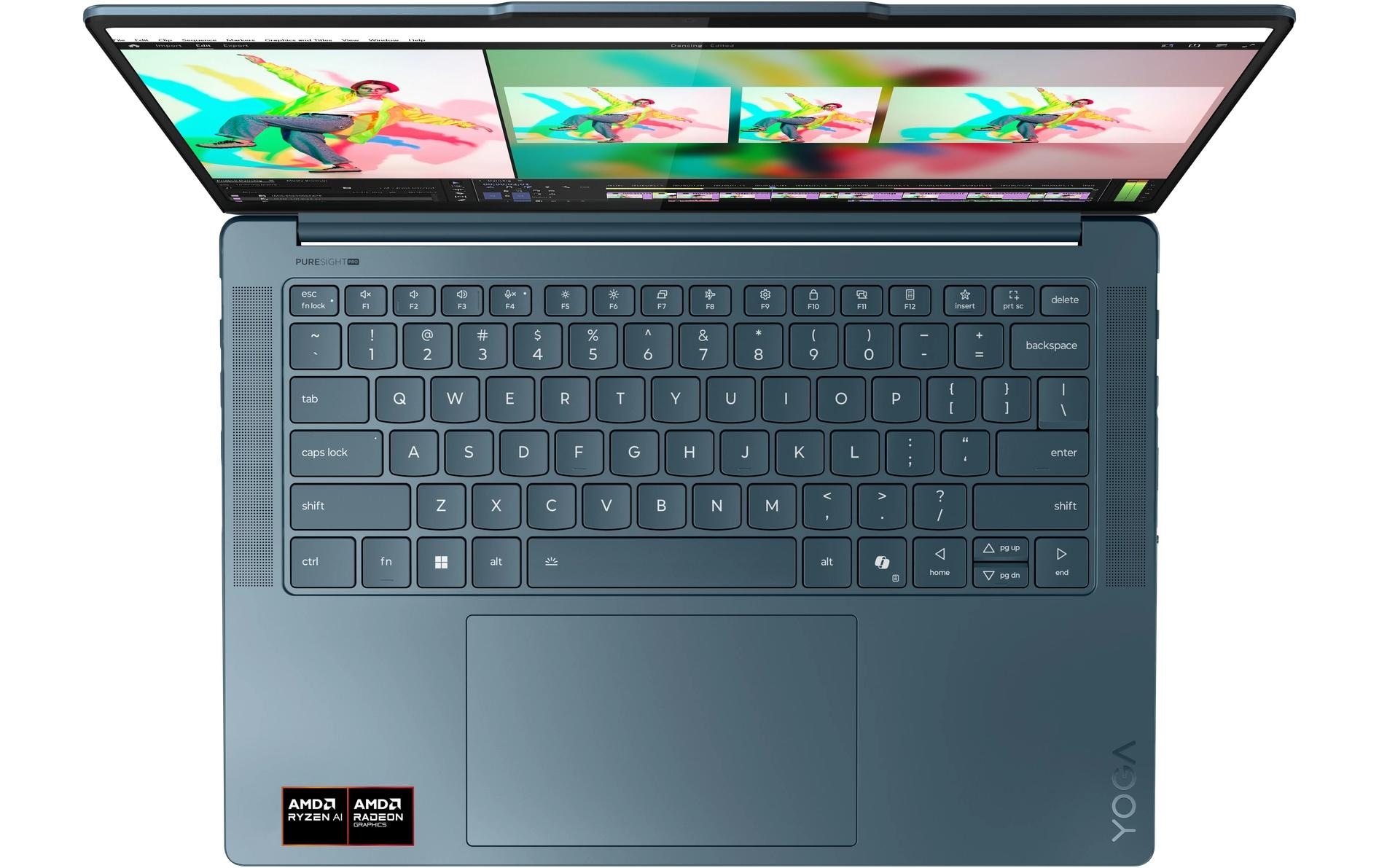 Lenovo Convertible Notebook »Yoga Pro 7 14AKP10« 36,685 cm / 14,5 ″ AMD Ryzen™ AI 7 Radeon860M 1.000 GB SSD