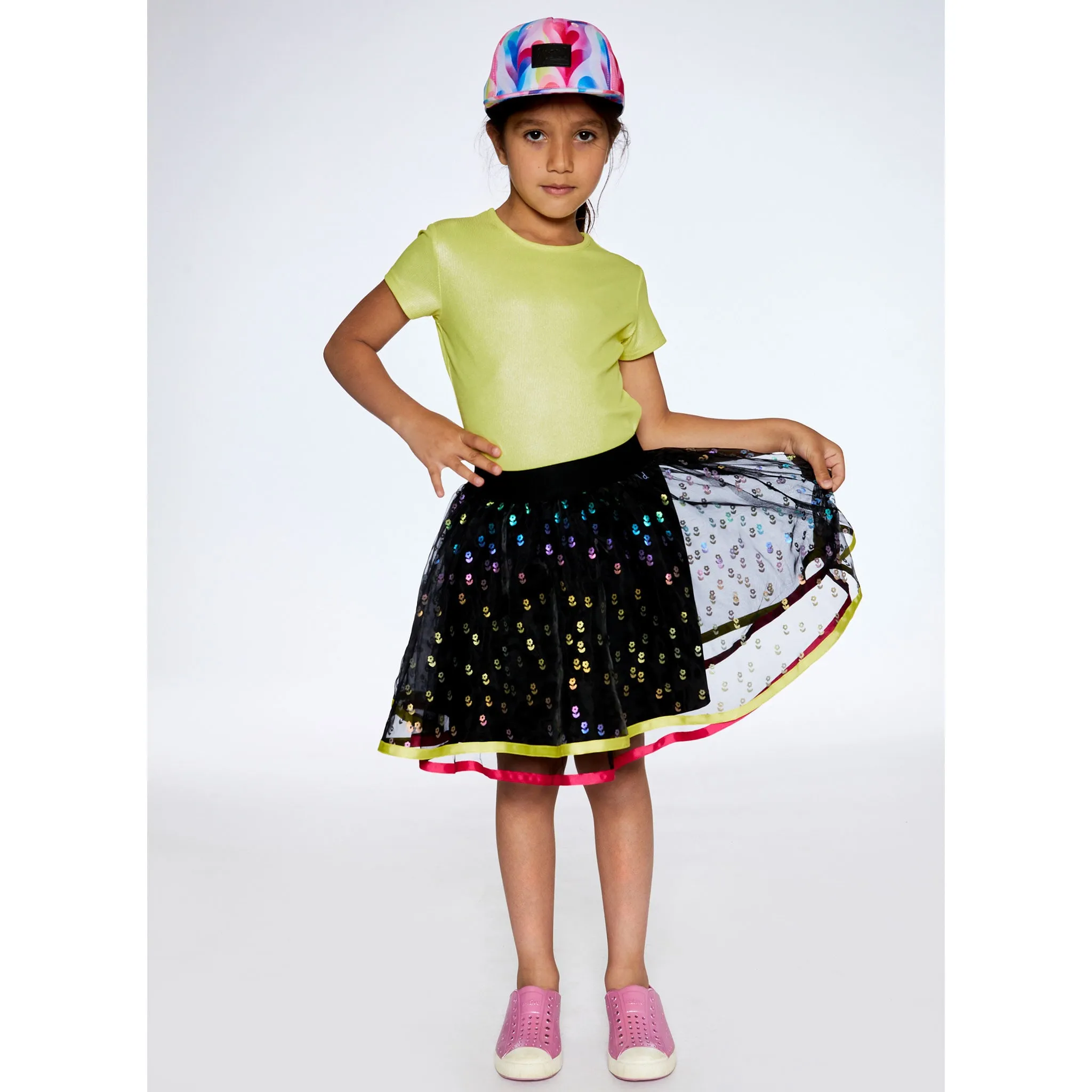 Deux par Deux Jupe Mesh Copines 7-10ans