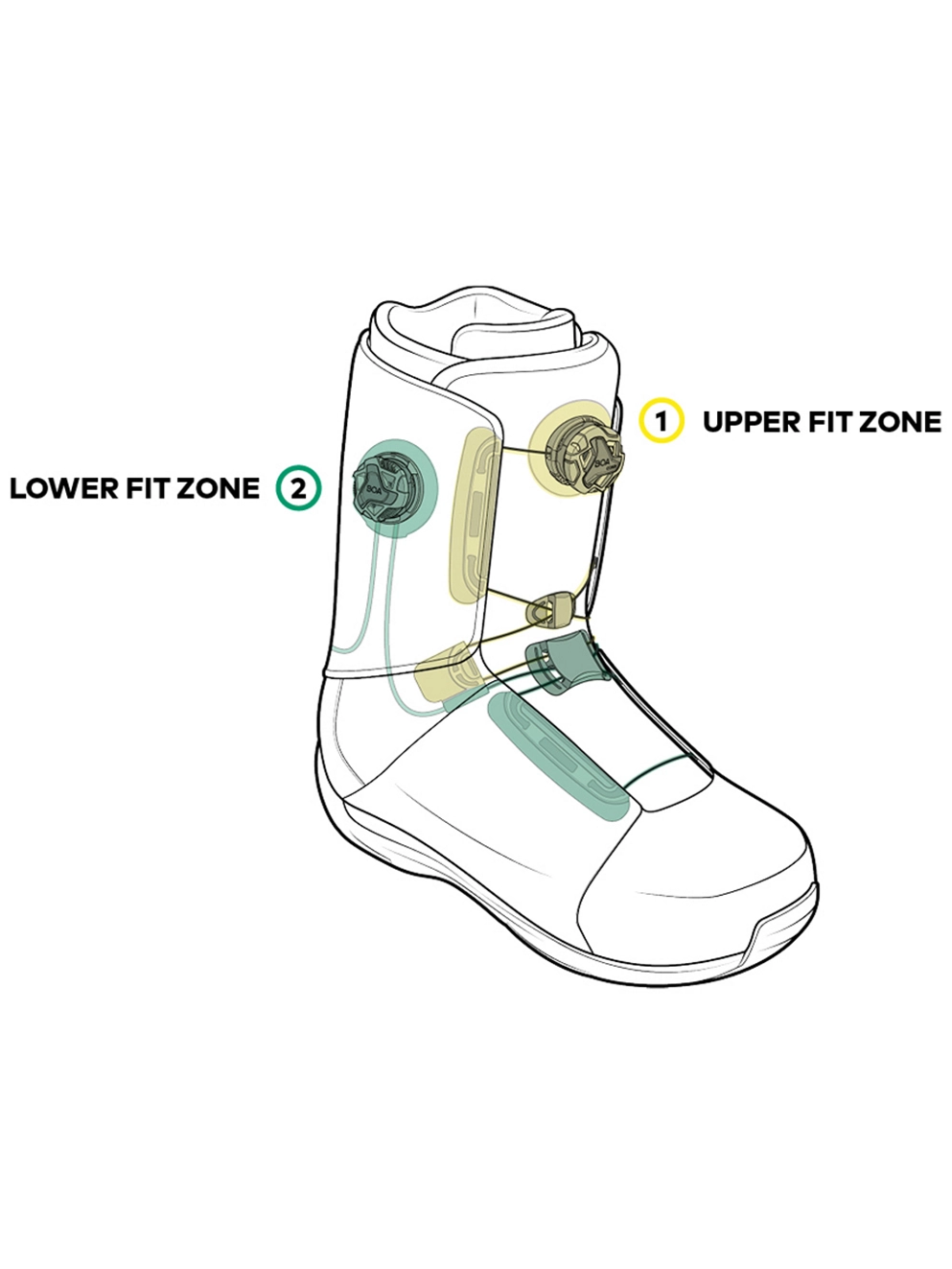 DC Mora BOA 2025 Snowboard Boots sand dollar