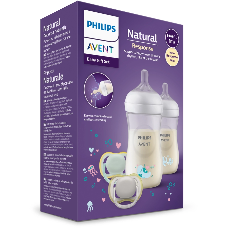 Philips Avent Starterset SCD83711 Natural Response Unterwasserwelt