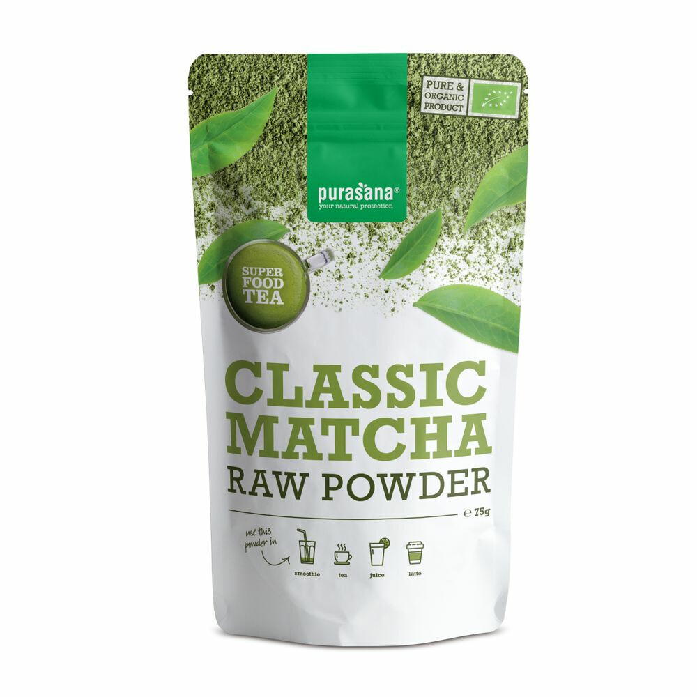 Purasana Matcha Classic Raw Powder75 gr