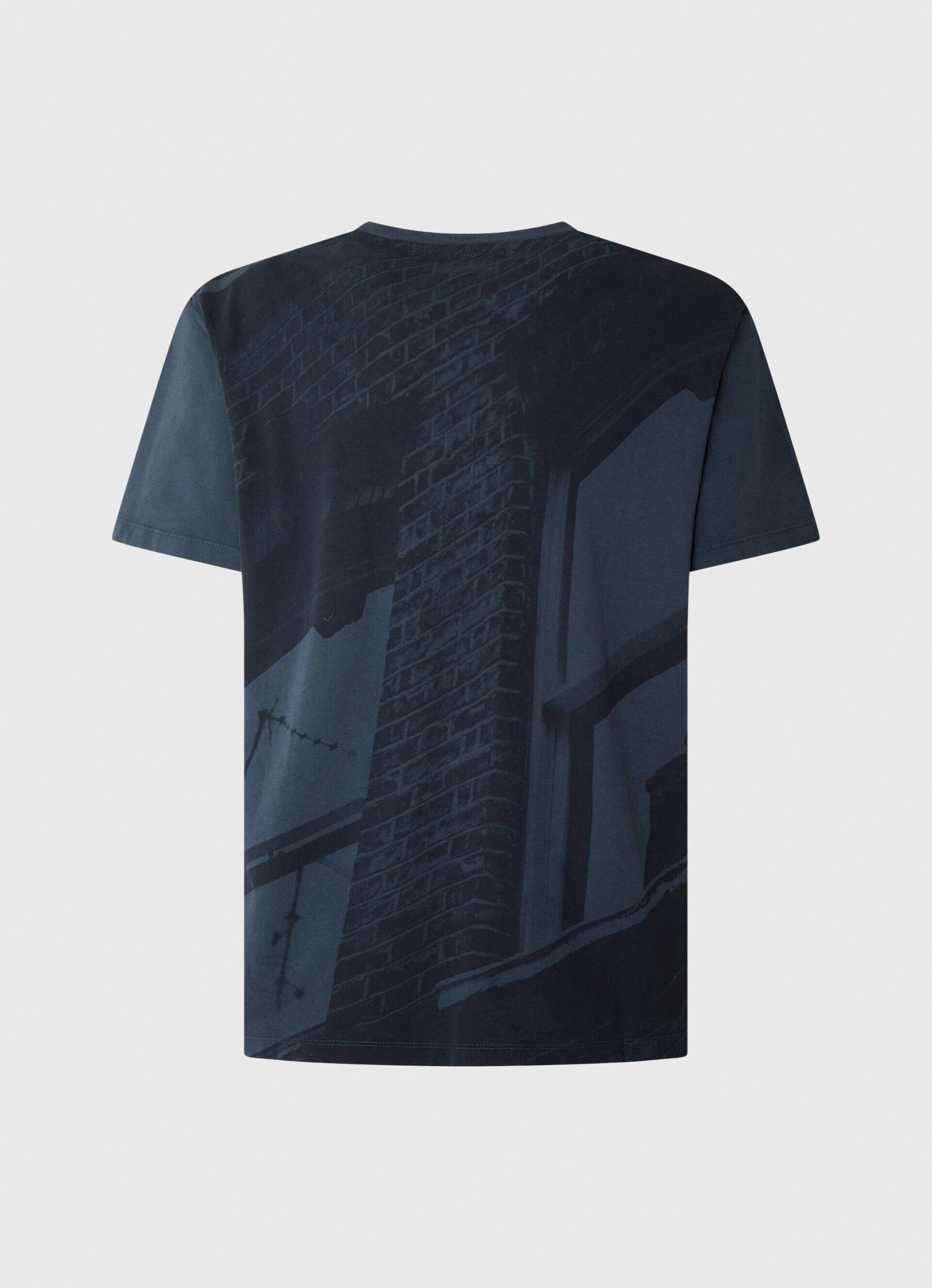 CAMISETA COM ESTAMPA FOTOGRÁFICA - Jarman Blue