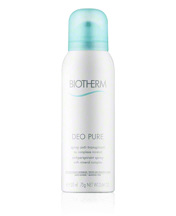 Biotherm Deo Pure Spray Anti-Transpirant sans Alcool Peaux Sensibles 125ml
