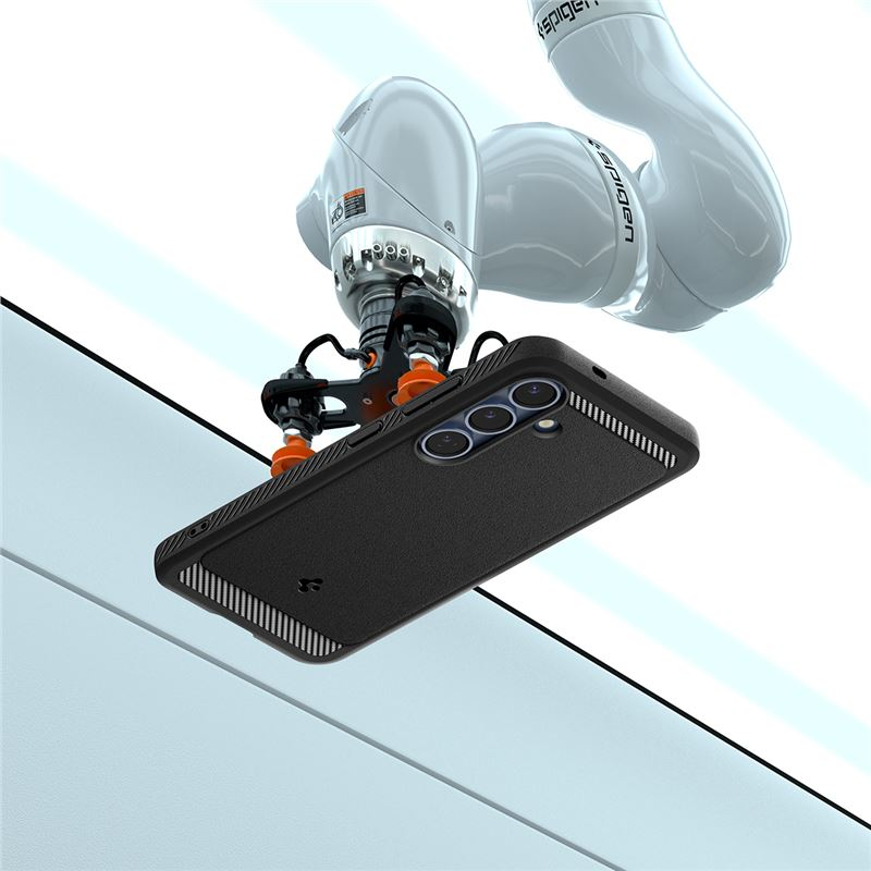 Samsung Galaxy S25 Rugged Armor Case Hülle MagSafe-Modul (ACS08998) - Schwarz (Matt)