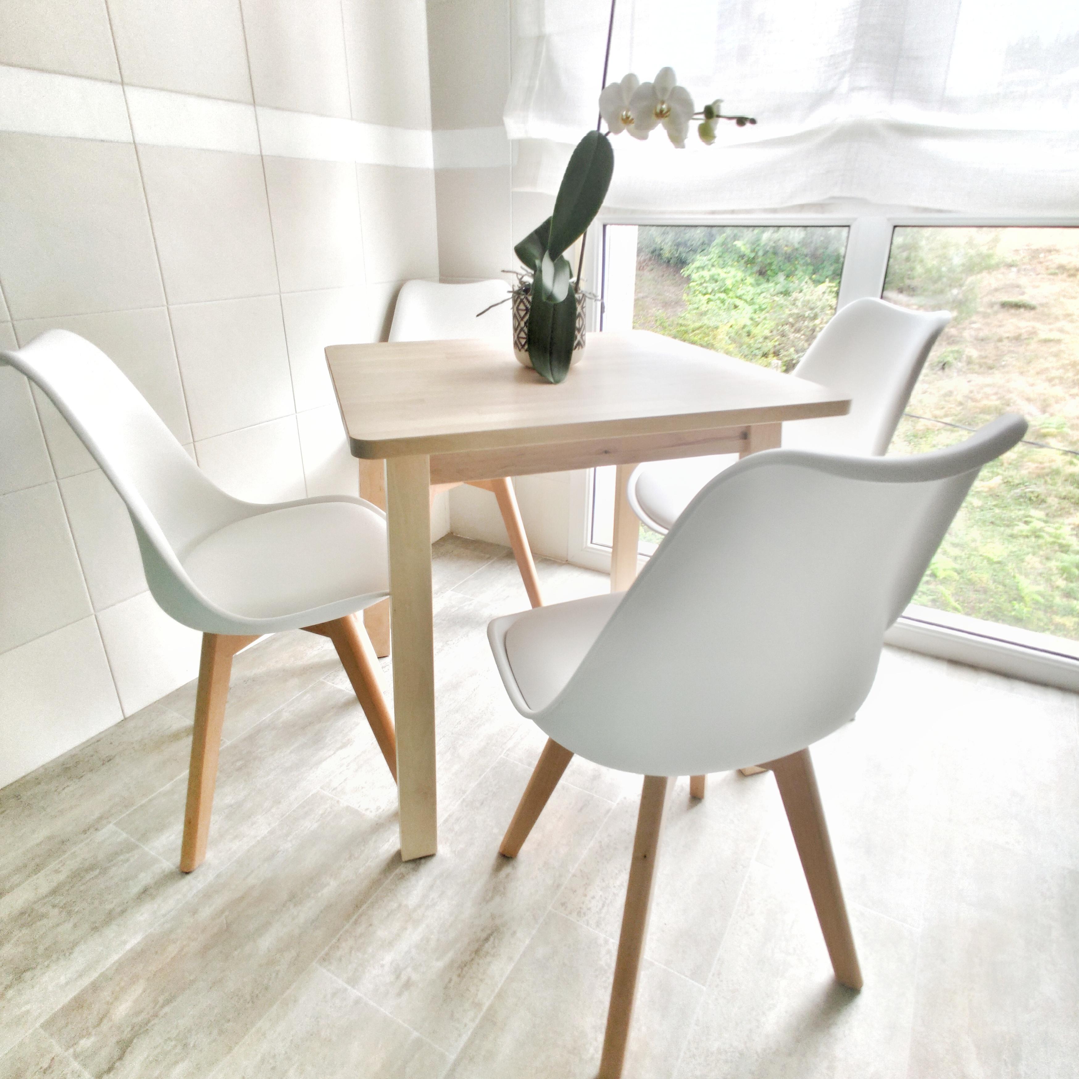 Set van 2 eetkamerstoelen DAKOTA II Wit
