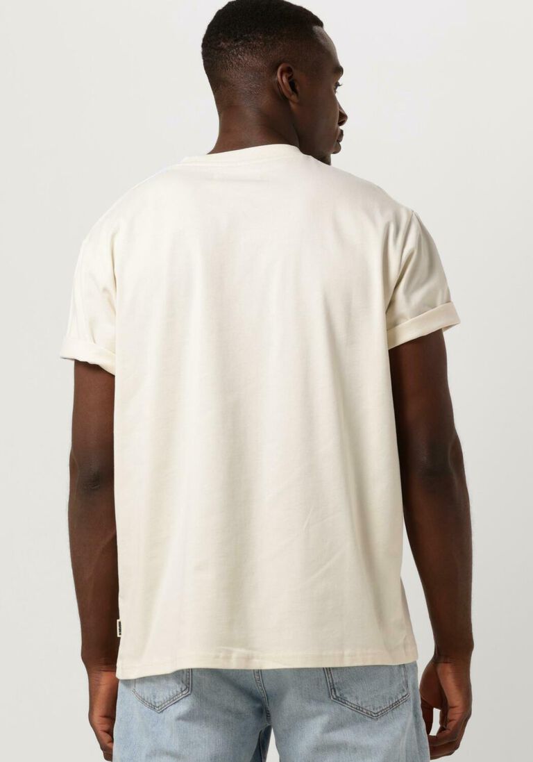 WOODBIRD gebroken wit woodbird t-shirt wbbaine base tee