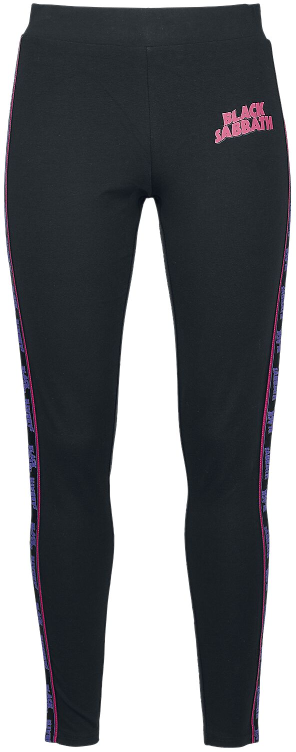 Amplified Collection - Ladies Cotton Taped Yoga Leggings | Black Sabbath Legging
