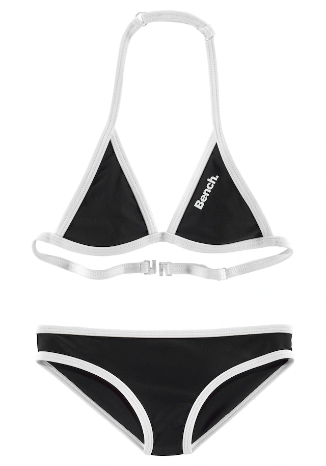 Bench. Triangel-Bikini , mit Logoprint an Top und Hose