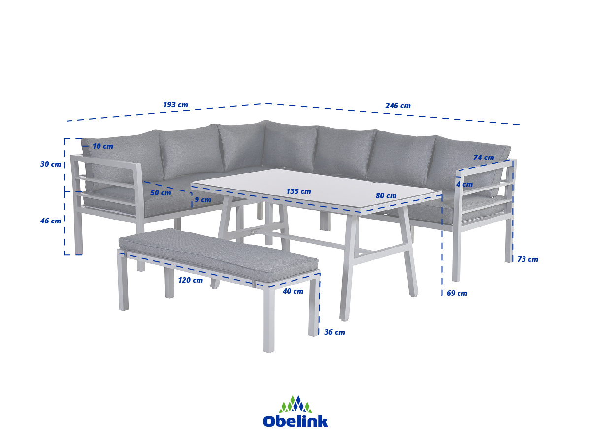 Outdoor Feelings Bahama loungeset