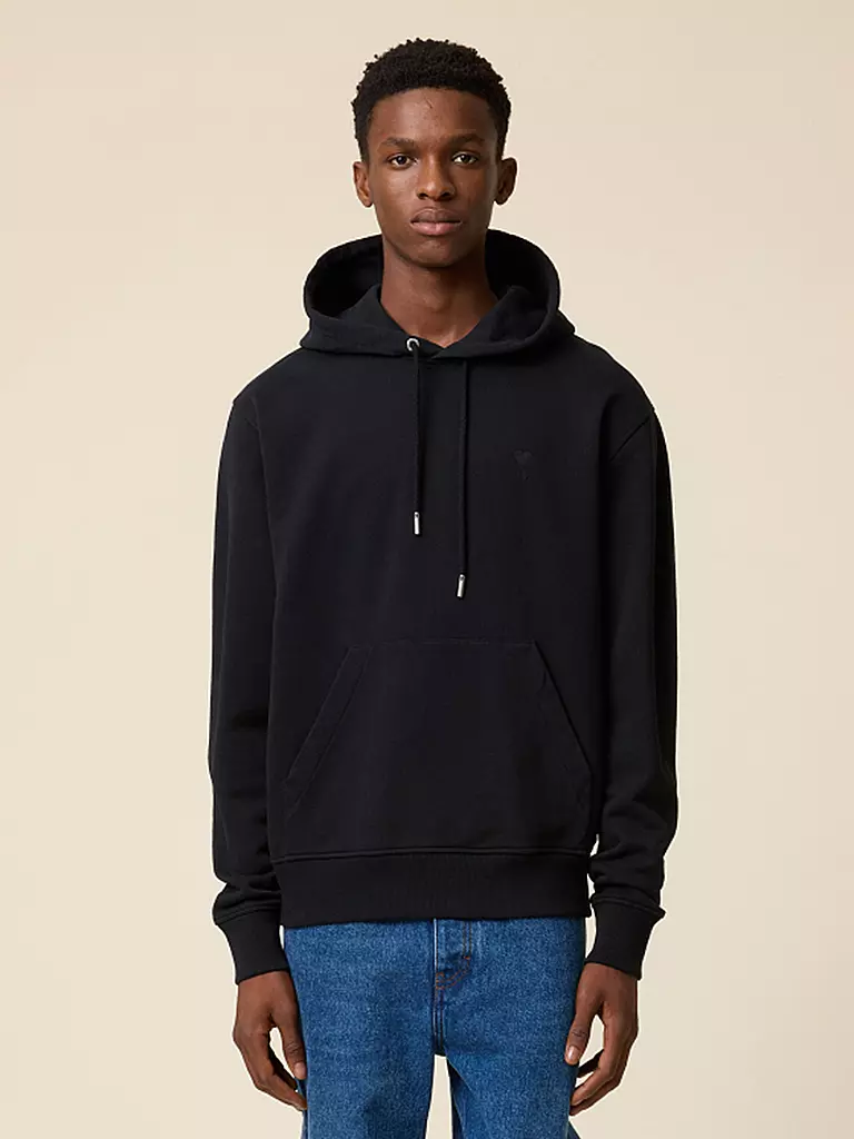 AMI PARIS Kapuzensweater - Hoodie schwarz