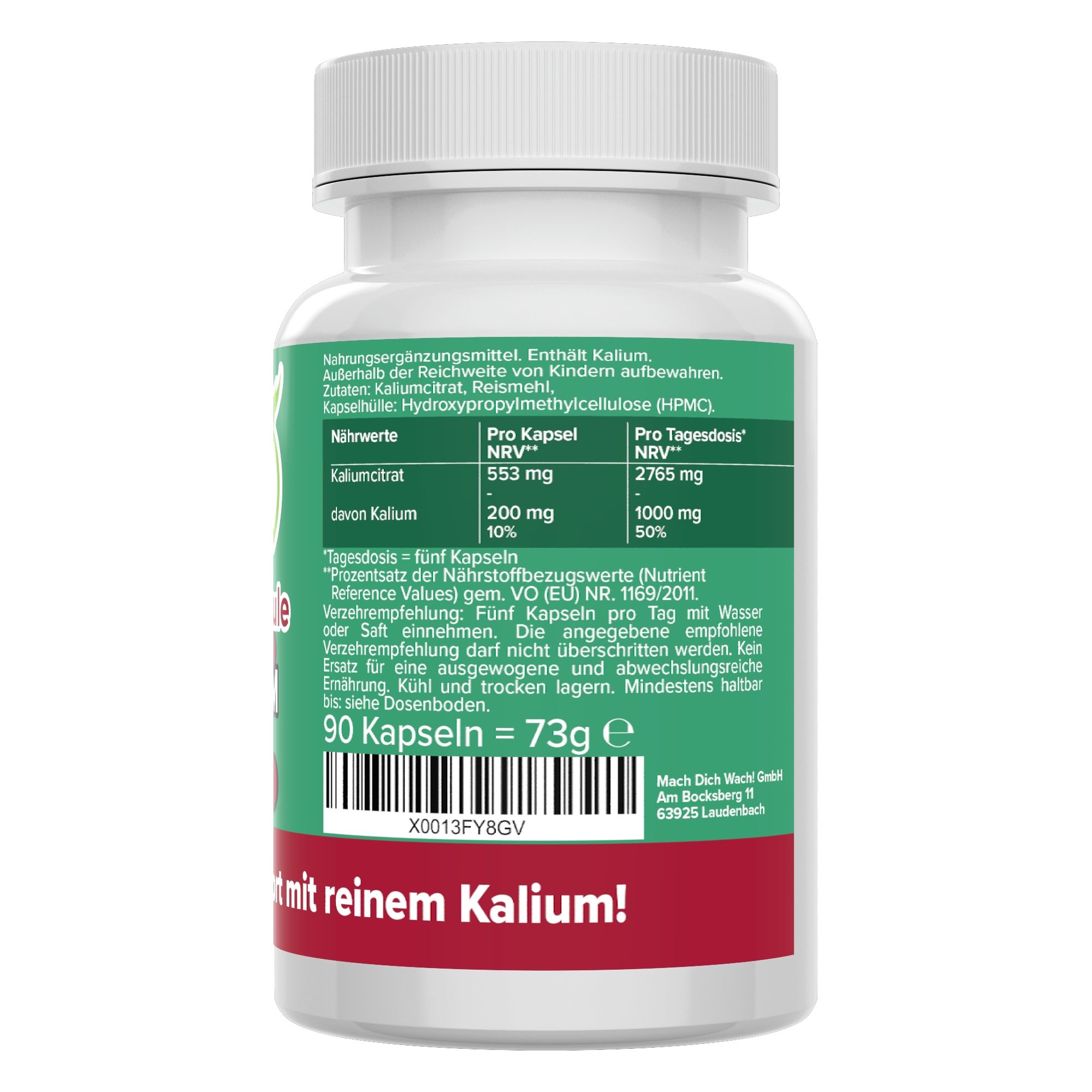 Kalium Kapseln - Vitamineule®