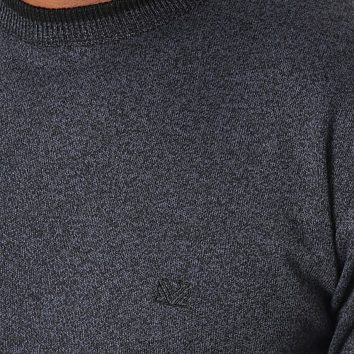 Pull Bleu Marine Chiné