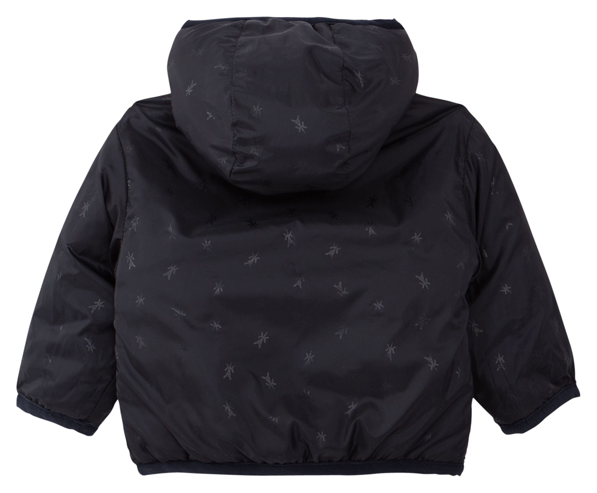 Doudoune col montant réversible | Marron