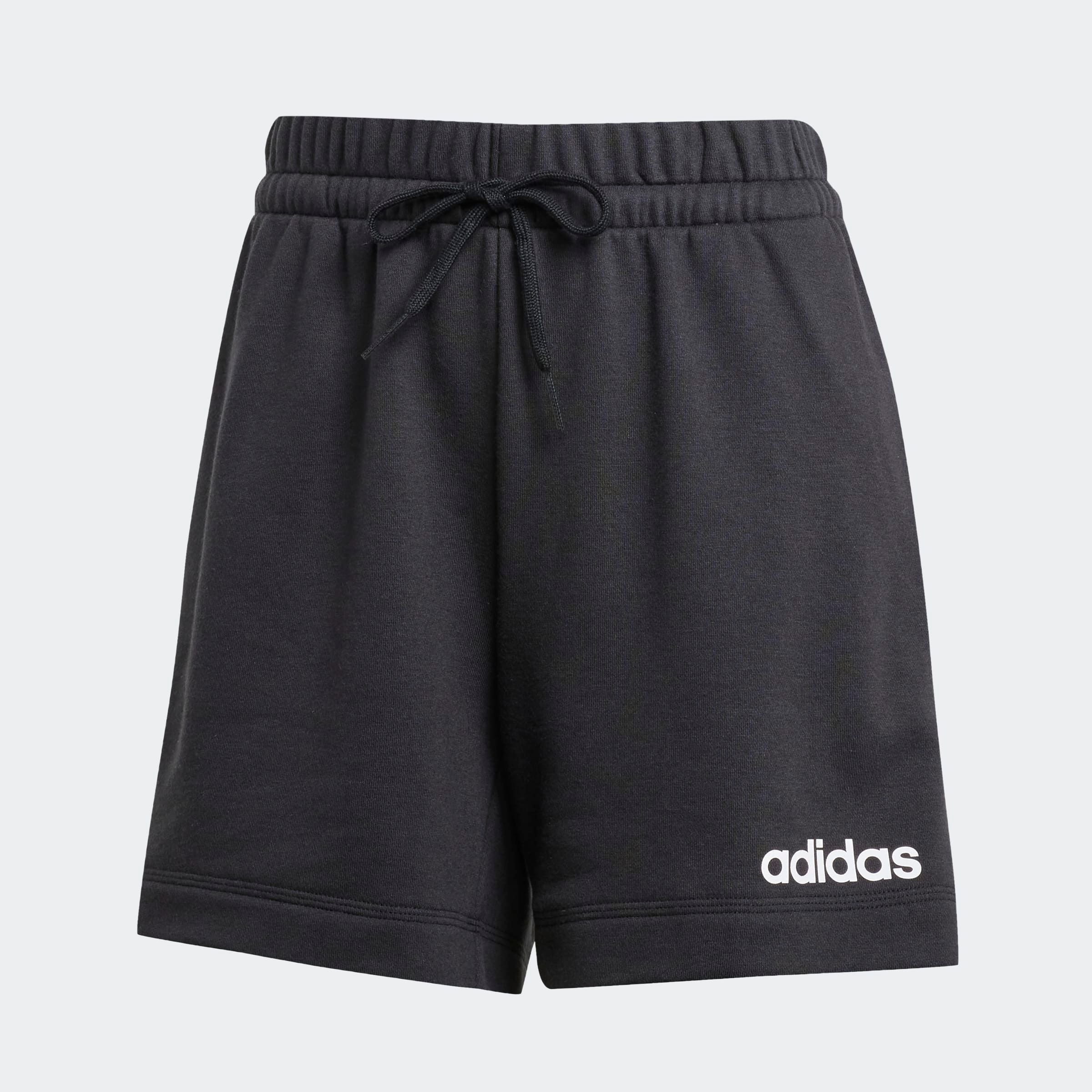 adidas Sportswear Shorts »W LIN FT SHO«  Mitelhoher Bund mit Kordelzug, aus weichem French Terry