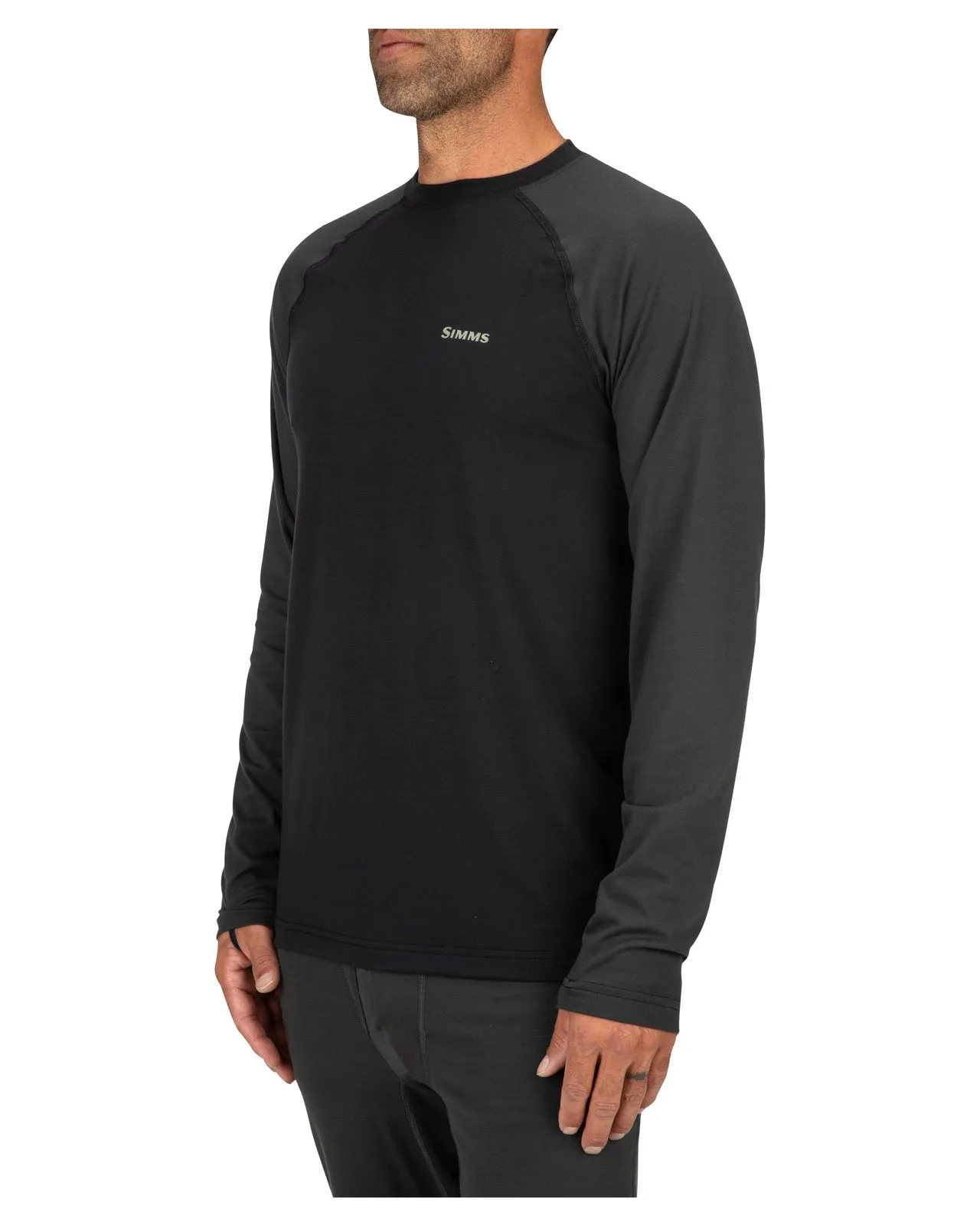 Simms Simms Lightweight Baselayer Top Cx Woodland Camo