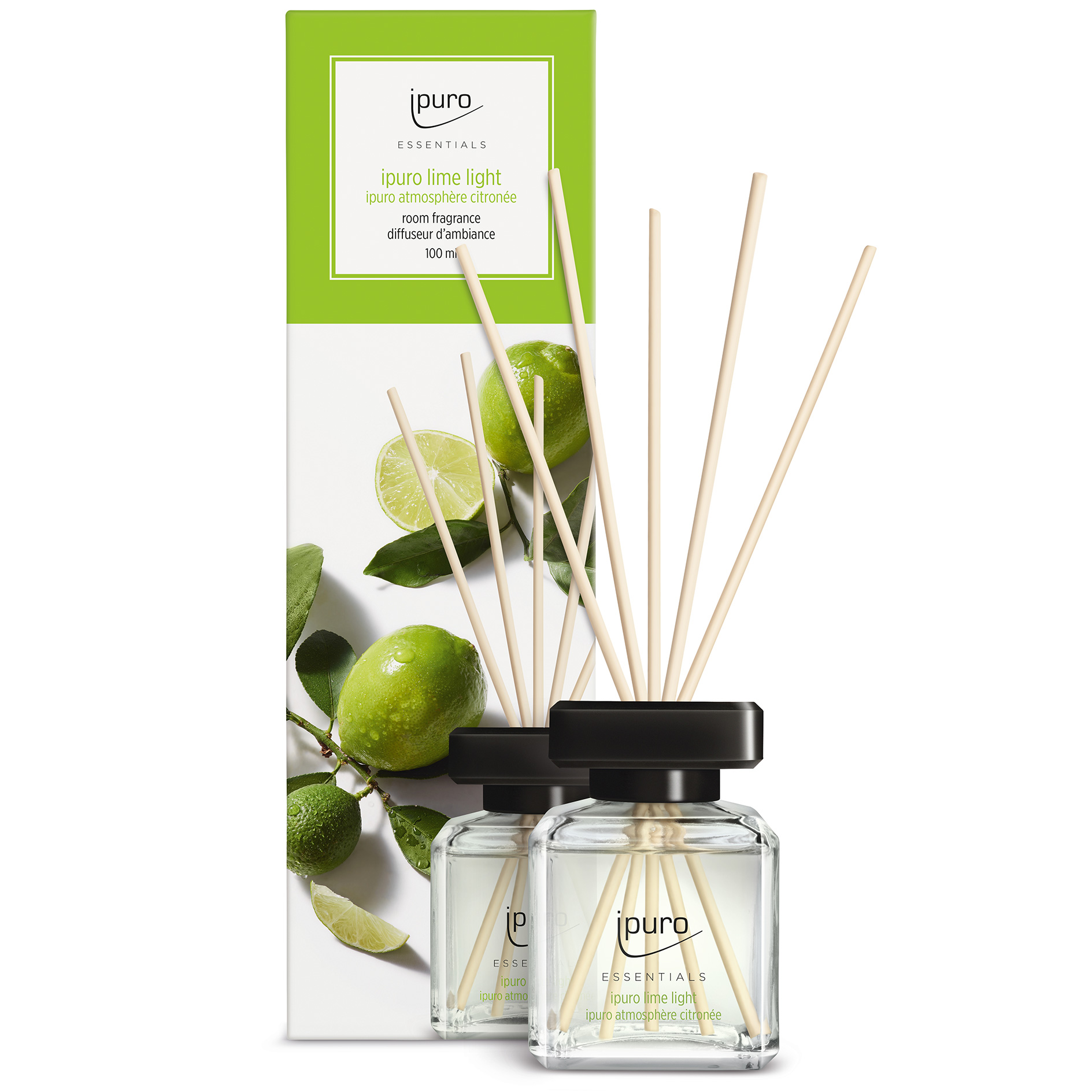 IPURO ESSENTIALS Raumduft - transparent - lime light - 100 ml
