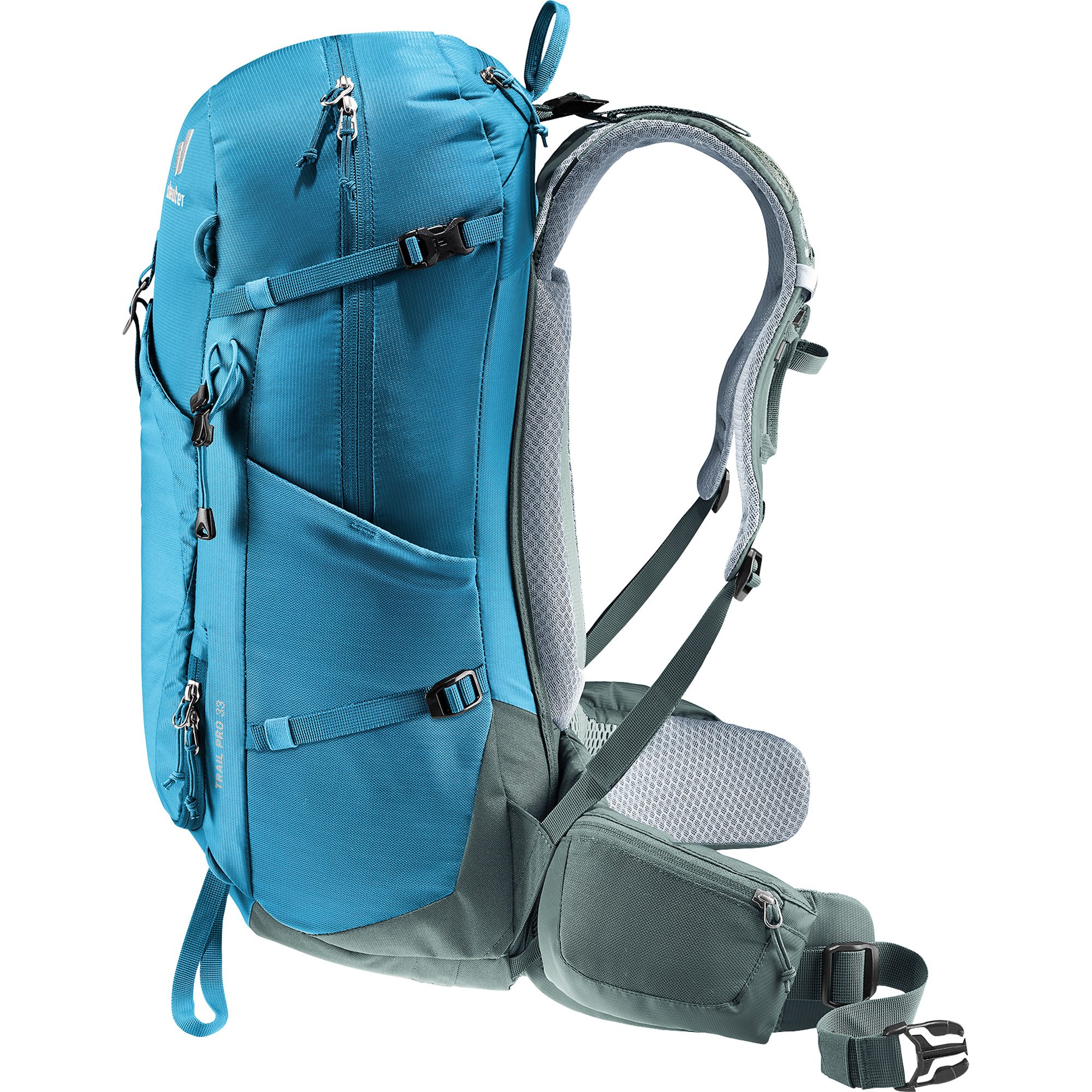 deuter Trail Pro 33l Trekkingrucksack wave ivy