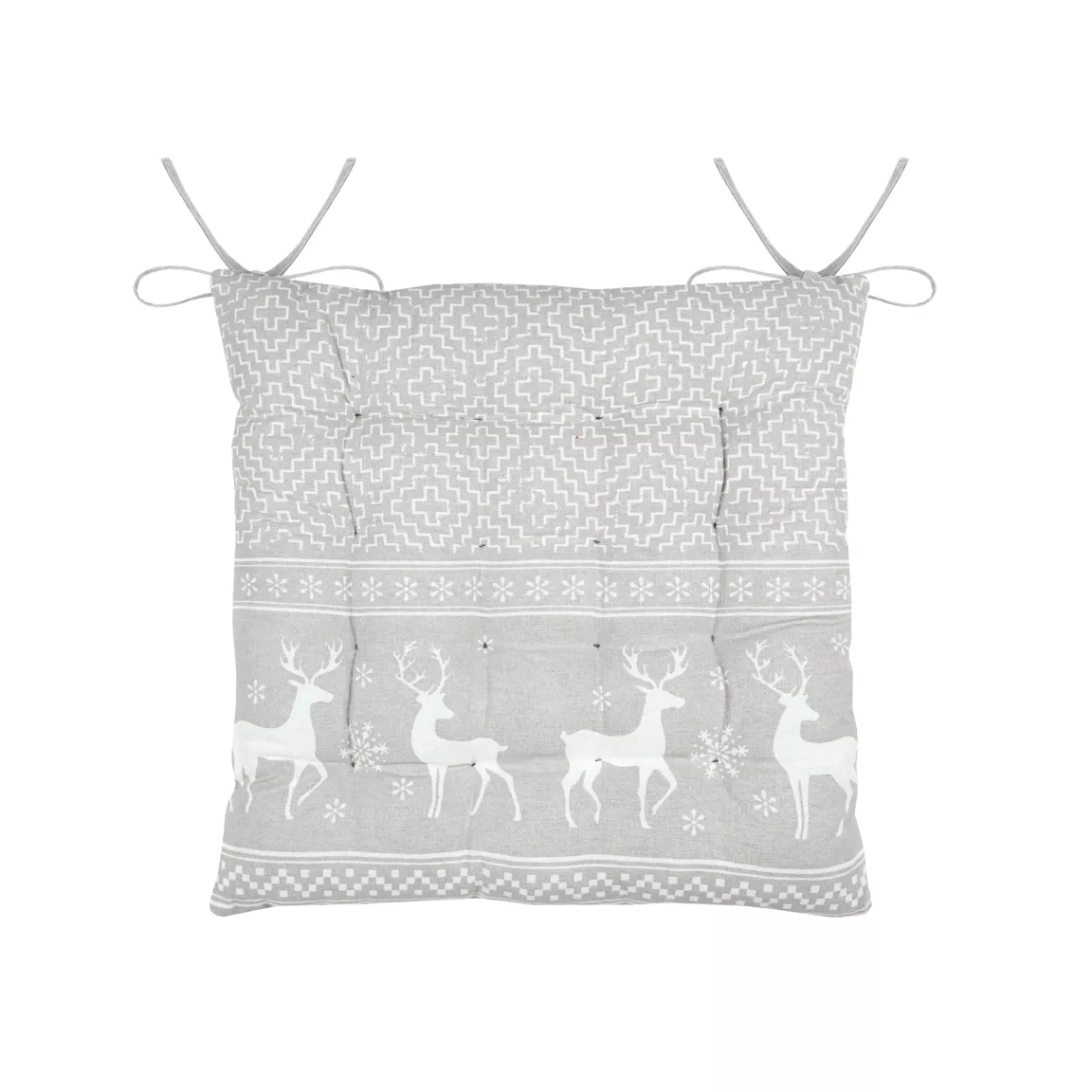 Coussin de chaise carré coton (40 x 40 cm) Arbin Beige