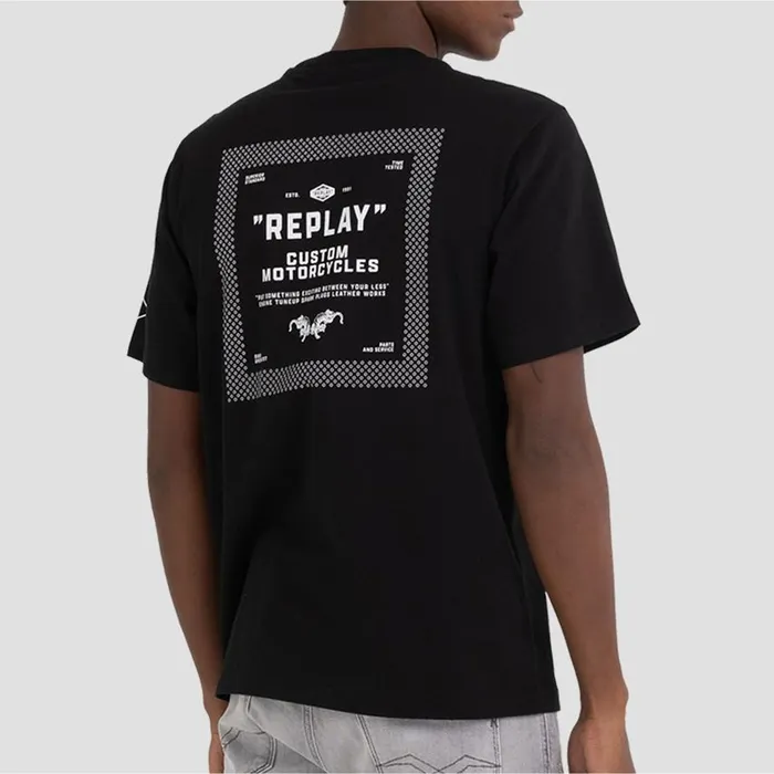 Replay Large Back Logo Shirt Heren