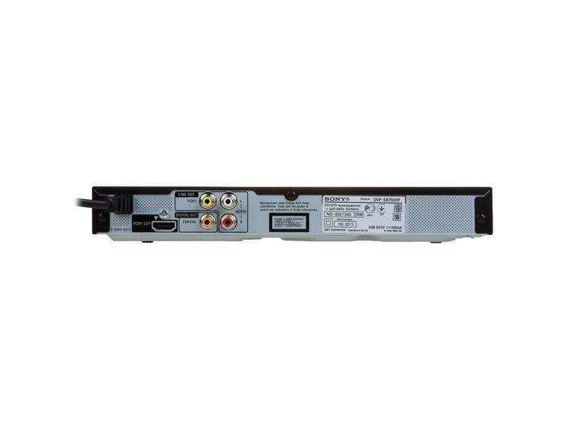 Sony DVD-Player DVP-SR760H Schwarz Eleganter DVD-Player, schwarz