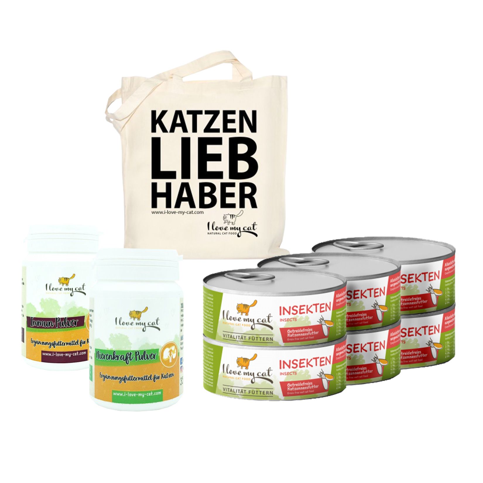 I love my cat Futterset für Katzen mit Blasenentzündung